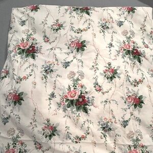 Vintage Ralph Lauren Elaine Blaine Floral Fitted Queen Sheet EUC 100% Cotton